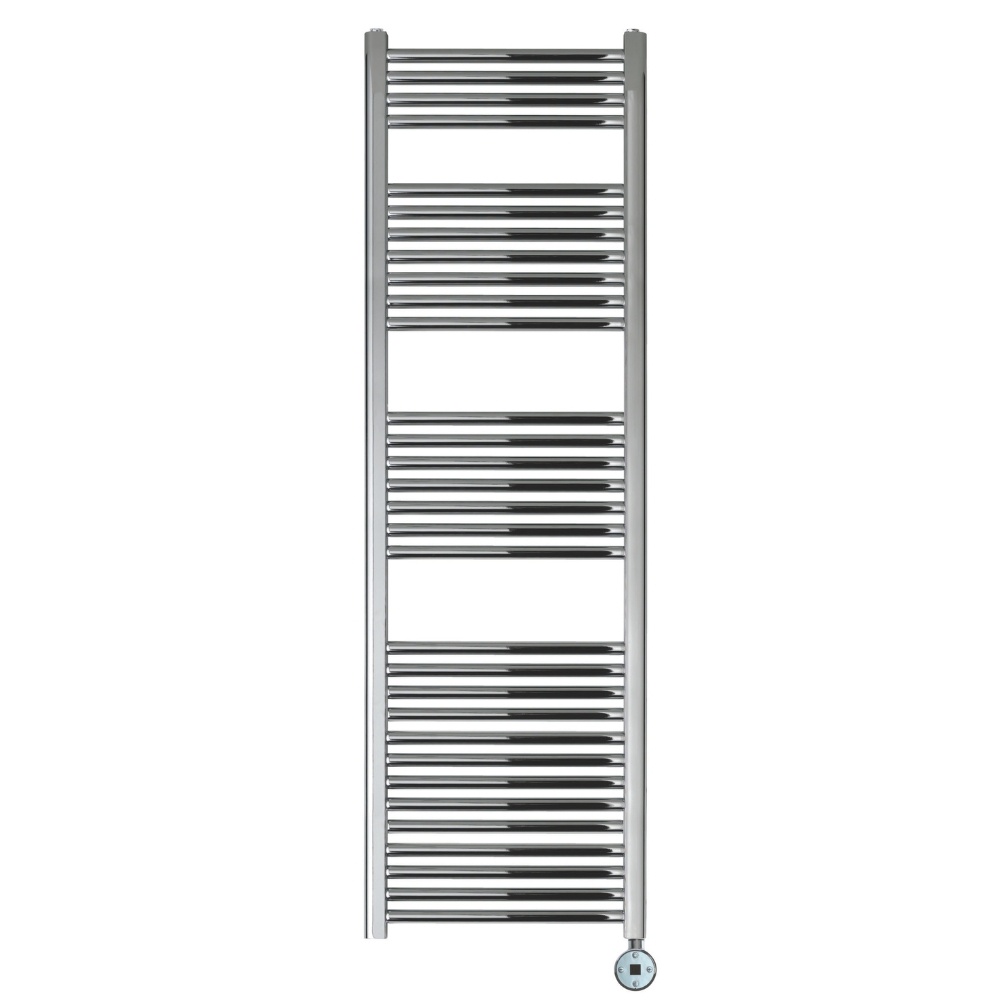 JTP Vos Chrome 1600mm x 500mm Electric Towel Radiator Cut Out